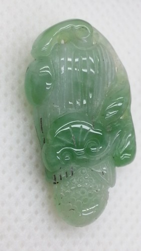 AA1038 翡翠 玉如意 (A貨天然緬甸玉)