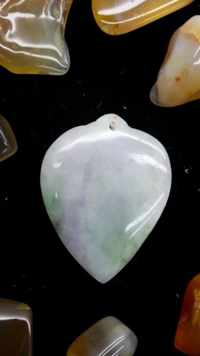 AA1035 翡翠 心心相印 (A貨天然緬甸玉)