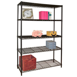 H9016-5B 金屬儲物層架 120x40x180 五層 黑色